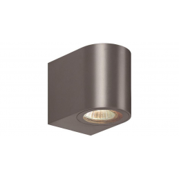 APLIQUE DOPPELT R1 GRIS OSCURO IP54 GU10 ABAJO