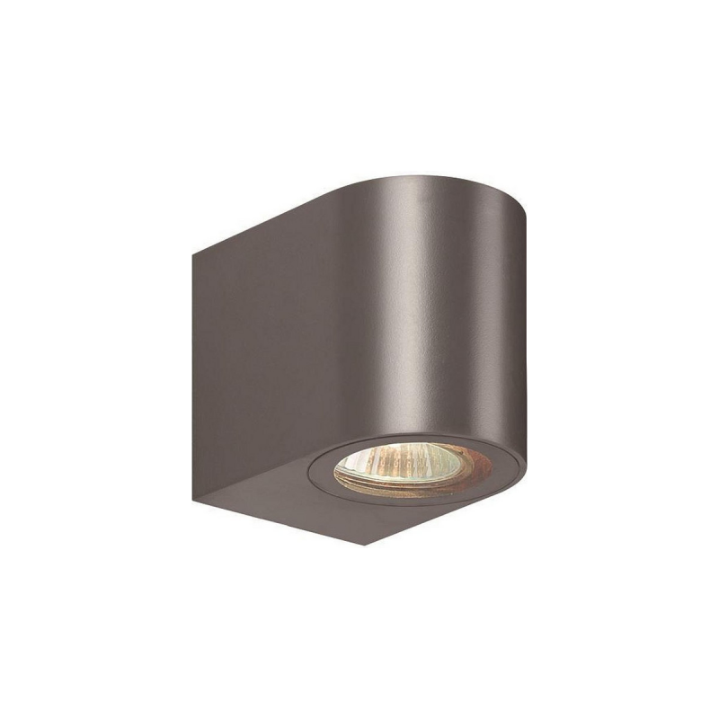 APLIQUE DOPPELT R1 GRIS OSCURO IP54 GU10 ABAJO APLIQUE DOPPELT R1 GRIS OSCURO IP54 GU10 ABAJO