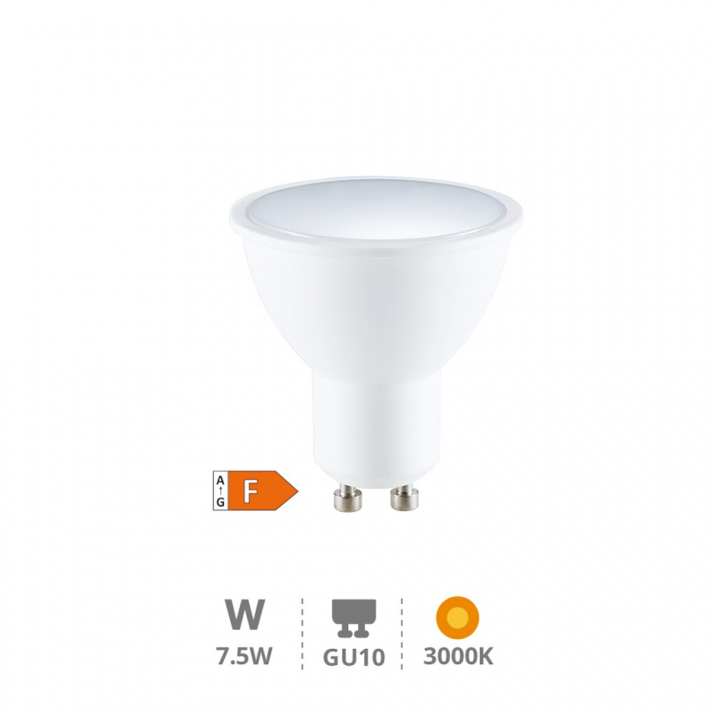 LAMPARA LED DICROICA 7,5W GU10 3000K