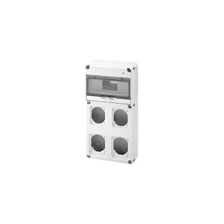 CUADRO DISTRIBUCION Q-DIN 10M 4 GEWISS