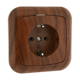 BASE SCHUKO MADERA ELECTRO DH