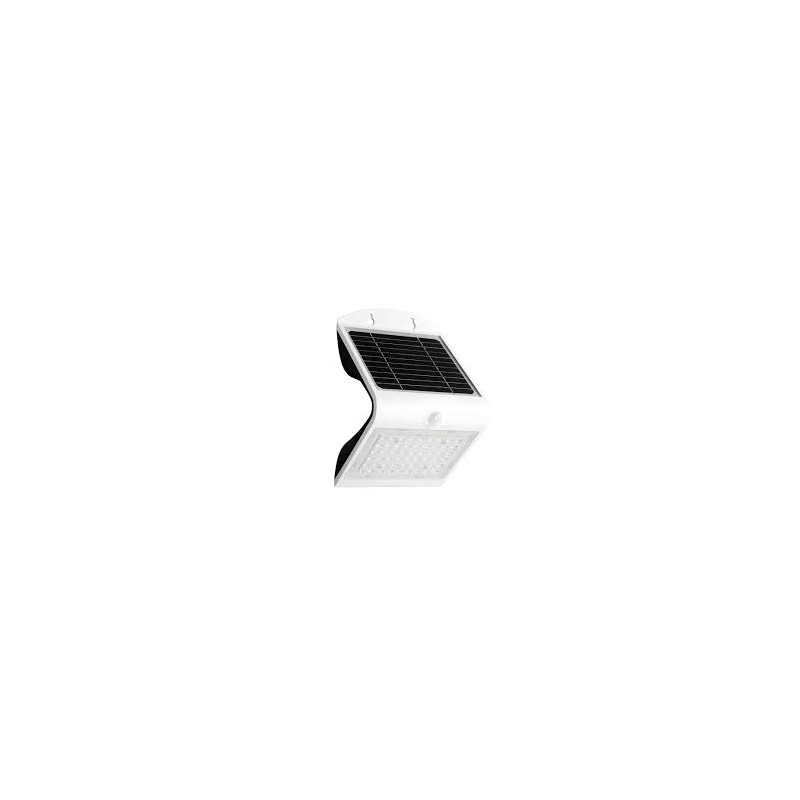 APLIQUE SOLAR LED LUKULU CON SENSOR DE MOVIMIENTO Y CREPUSUCLAR 4W 3000K BLANCO APLIQUE SOLAR LED LUKULU CON SENSOR DE MOVIMIENTO Y CREPUSUCLAR 4W 3000K BLANCO