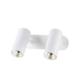REGLETA TECHO DOBLE GU10 MAX. 60W BLANCO