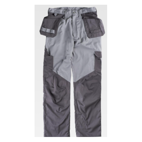 PANTALON CON CINTURA ELESTICA MUL MARINO B1455