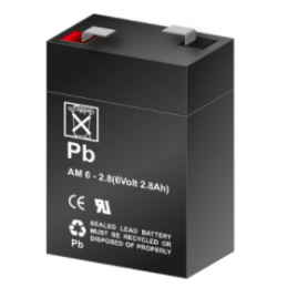 BATERIA 6V/2.8AH PLOMO 67*33*105
