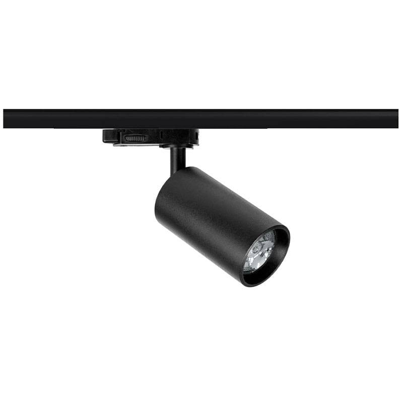 PICOLO-V3 NEGRO DICROICA GU10 PROYECTOR CARRIL
