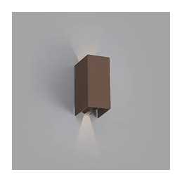 BLIND APLIQUE MARRON OXIDO LED 6W 3000K