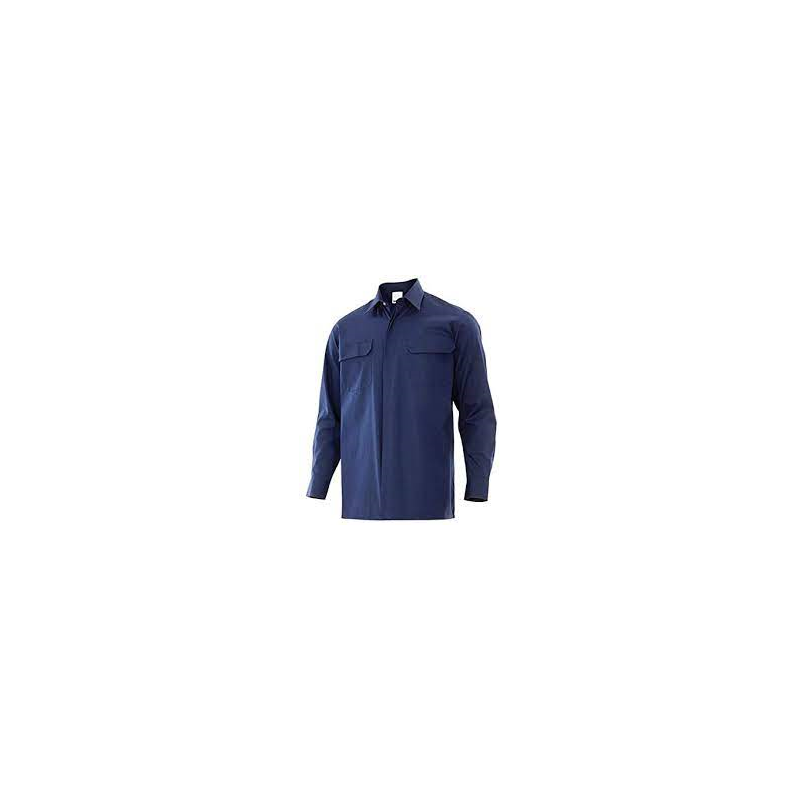 CAMISA IGNIFUGA AZUL NAVY