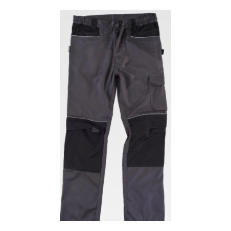 PANTALON  MULTIBOLSILLO CON REFUERZO EN CULERA Y RODILLERA A CONTRAS