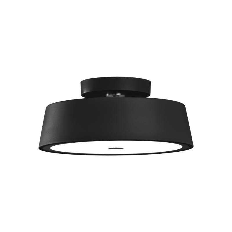 PLAFON LED REDONDO NEGRO 30W 4000K