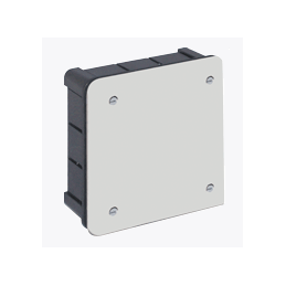 CAJA 100X100X45 TAPA BL.C/TORNILLOS SOL 362