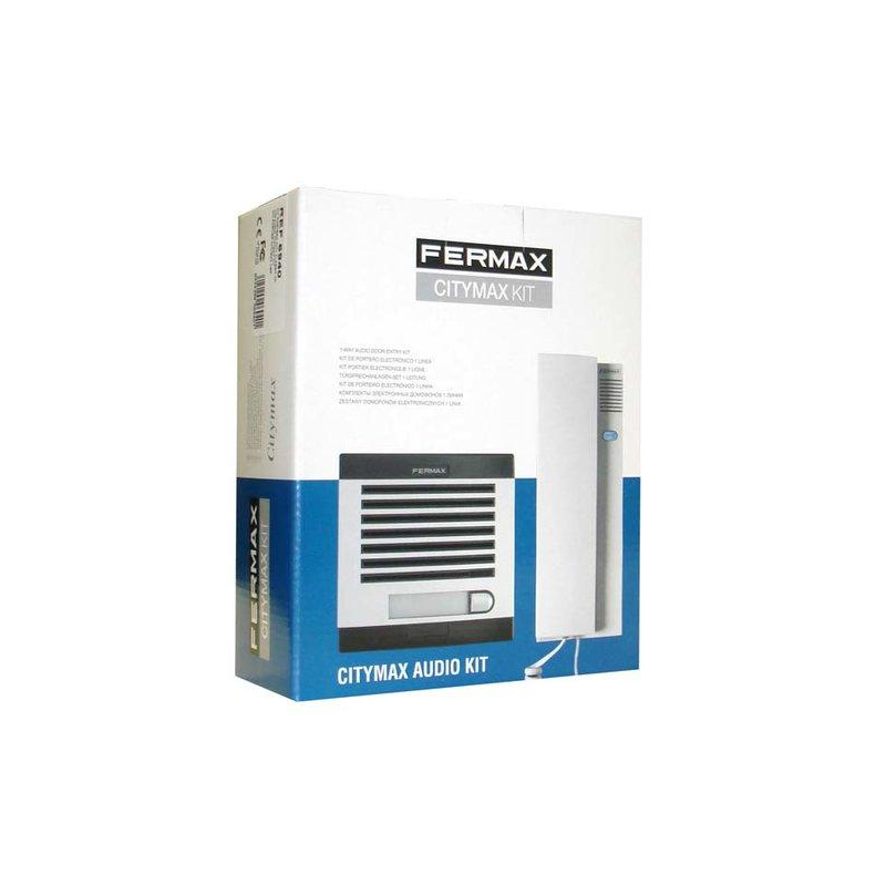 KIT PORTERO CITYMAX 1L AG 230V TEL BL (A)