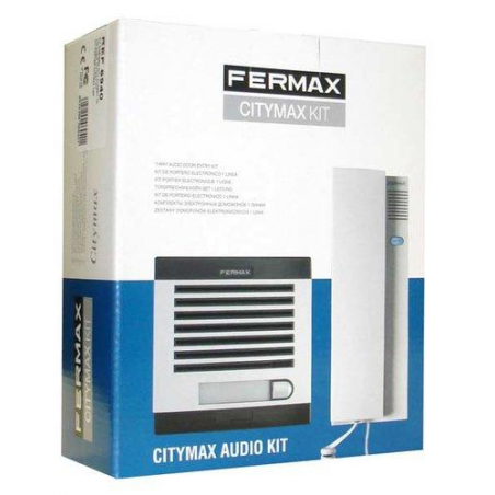 KIT PORTERO CITYMAX 1L AG 230V TEL BL (A)