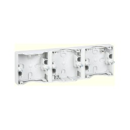 CAJA TRIPLE HORIZ. GRIS 37713