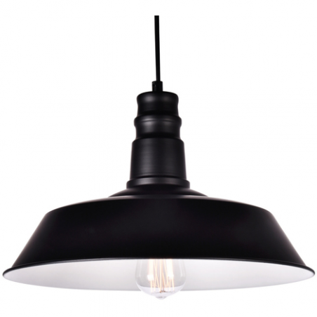 LAMPARA COLGANTE INDUSTRIAL LINE INDUSTRIAL 1M METAL NEGRO