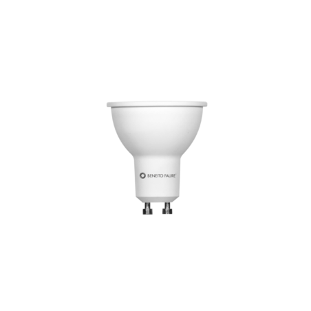 GU 10 LED UNIFORM-LINR 6W 220/240V 120º FRIA 5000K