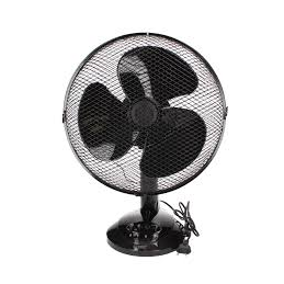 VENTILADOR SOBREMESA LINDI 34CM 40W NEGRO