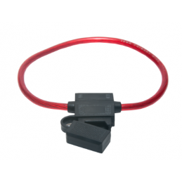 CABLE PORTA FUSIBLES COLOR ROJO