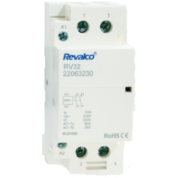 CONTACTOR MODULAR 2MOD 2P 63A 230V 2NO