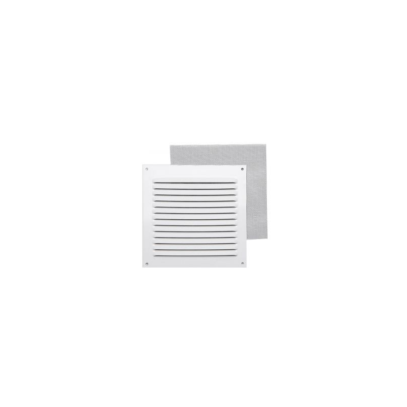 REJILLA VENT  MOSQUITER 200*200 ALUM BLANCO