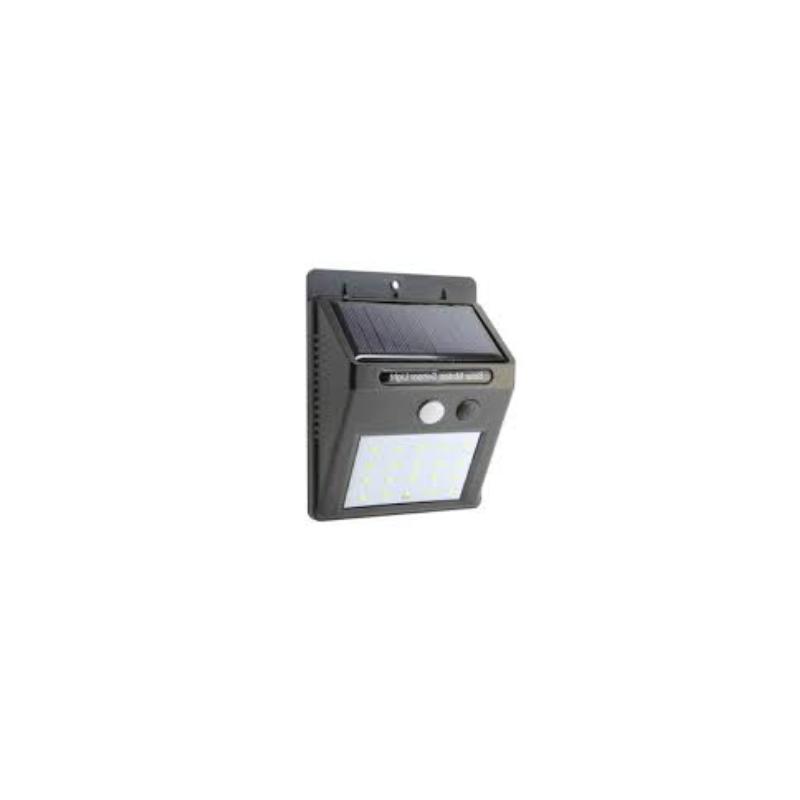 MINI APLIQUE SOLAR LED RECARGABLE NEG