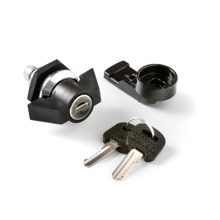 CERRADURA METAL PLASTICO NEGRO