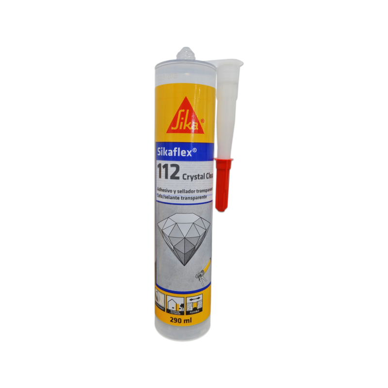 ADHESIVO SELLADOR POLIM EL TRA SIKAFLEX-112 CRYSTAL CLEAR SIKA