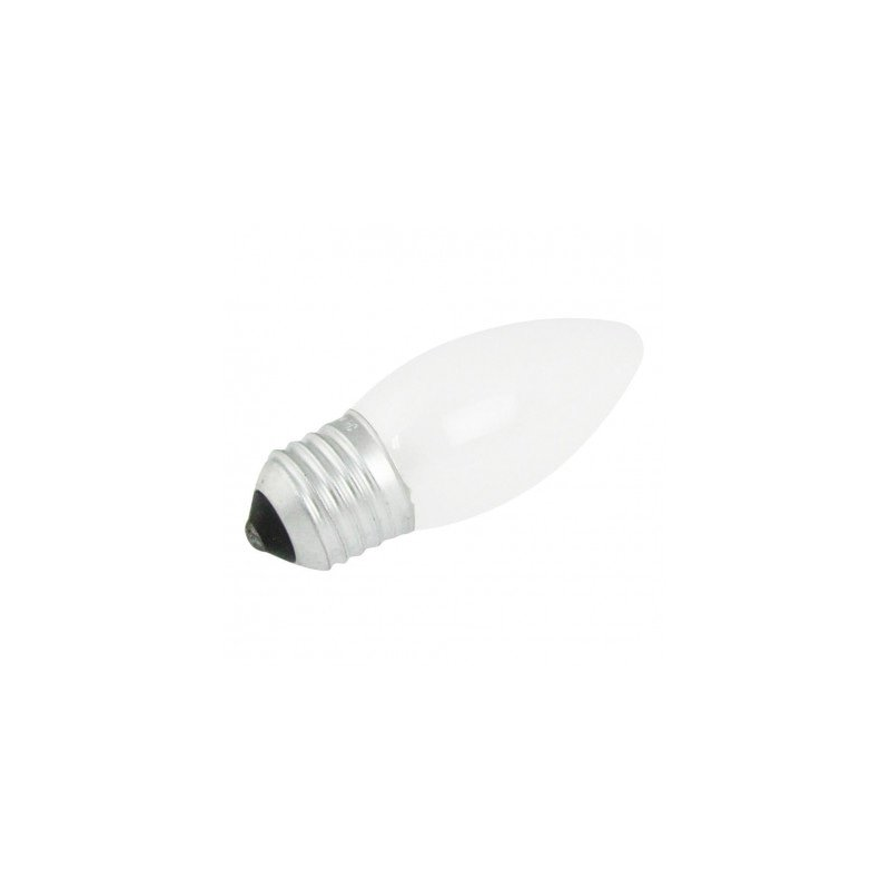 LAMPARA VELA E 27 60W MATE