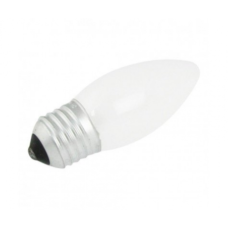 LAMPARA VELA E 27 60W MATE