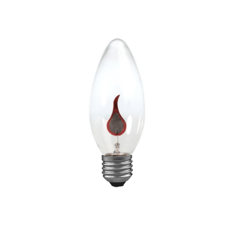 VELA OSCILANTE CLARA E27 3W 230V