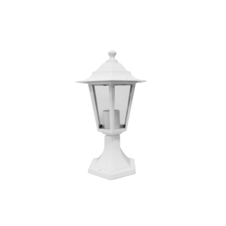 FAROL ALUMNIO SOBREMURO BL EDM MODELO ZURICH 60W IP44