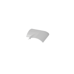 ANGULO PLANO P/CANAL DE SUELO 75X17 GRIS