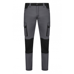 PANTALON STRETCH BICOLOR