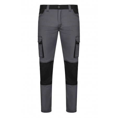 PANTALON STRETCH BICOLOR