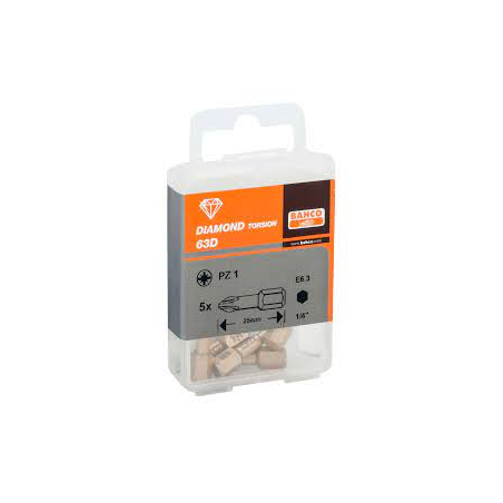 5XPUNTAS PZ2 25MM 1/4 IVE DIA