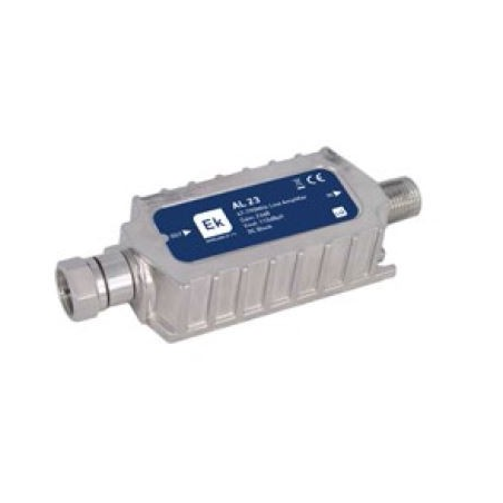 PREAMPLIFICADO 47-790MHZ G:23DB DIN ALIM 12-24VDC