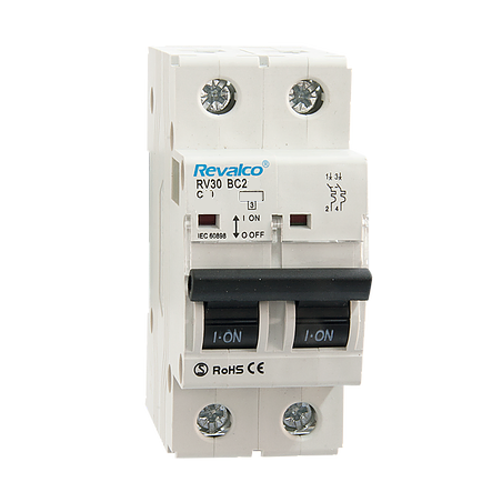 MAGNETOTERMICO 2P 50A C 6KA