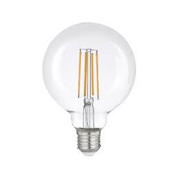 LAMPARA LED FILAMENTO MOD. GLOBO E27 7W 5000K TRANSPARENTE