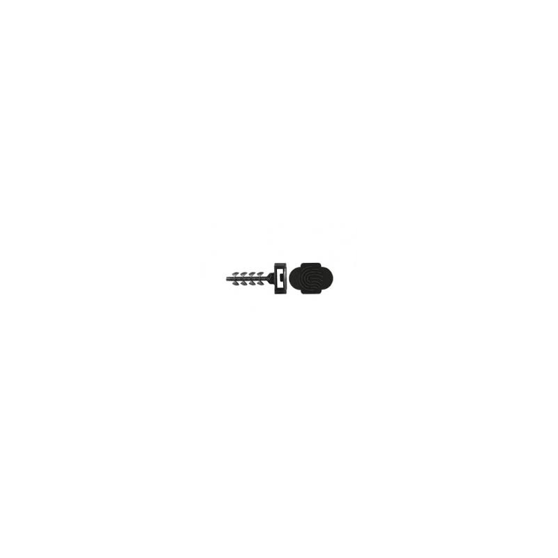 INSERTFIX, CABEZA PEQUEÑA 6, NEGRO, BOTE PLASTICO, 250 UN