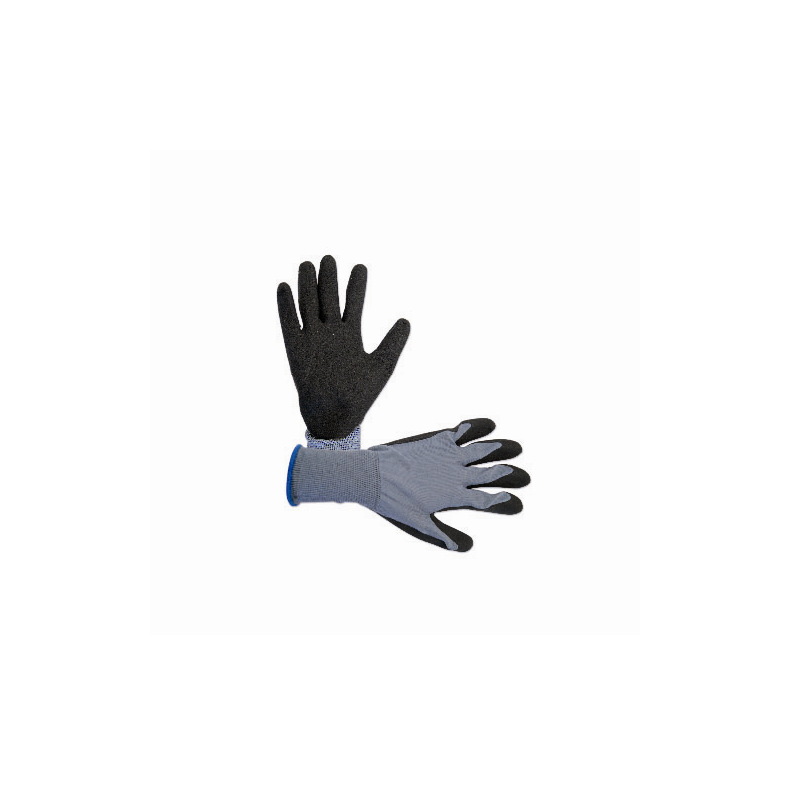 GUANTES FINO PVC NEGRO TALLA 8