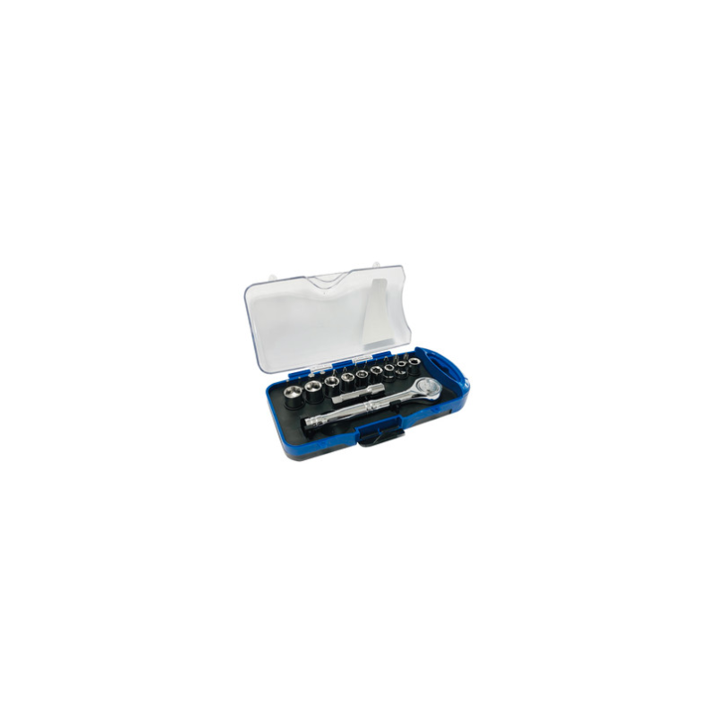 KIT LLAVE CARRACA METALICA 23