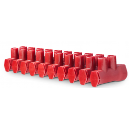 REGLETA ROJA 10MM TAPA TRASERA  PR10