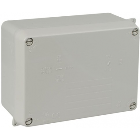CAJA ESTANCA 153*110*65 SIN TETONES