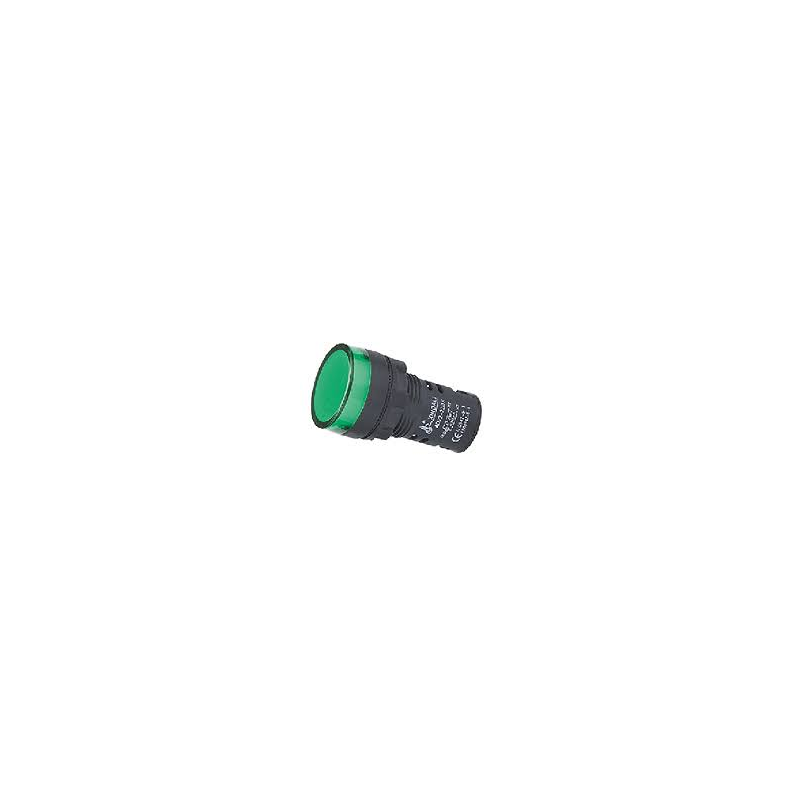 PILOTO LUMINOSO LED PLASTIVO VERDE 220V