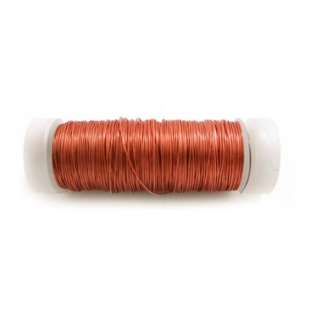 ALAMBRE COBRE 0.4MM 50GR CON BOBINA