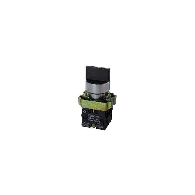 SELECTOR PLASTICO 22MM MANETA LARGA 3 POSICIONES 2NO