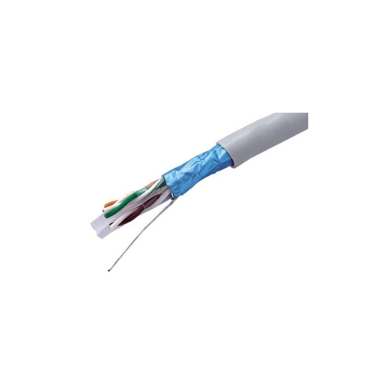 CABLE FTP CAT 5E LSFH GRIS TELEVES