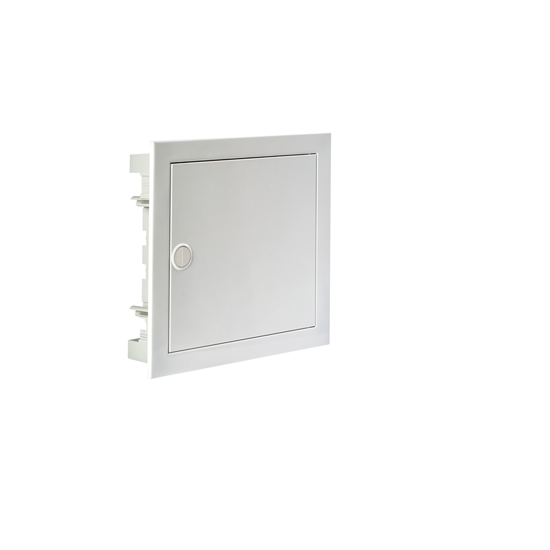 CAJA DE DIST DE EMPOT CON PUERTA METALICA  IP40 12 y 2 RAIL DIN IDE